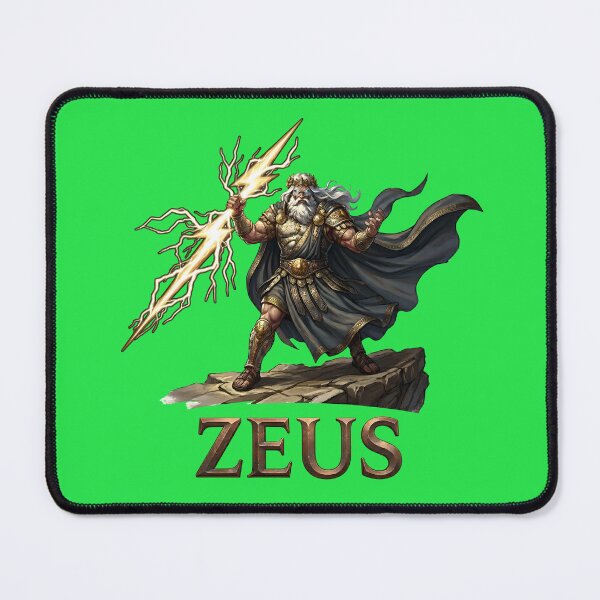 Item preview, Zeus God of Thunder Greek Mythology Design designed and sold by Utopian-Magic.