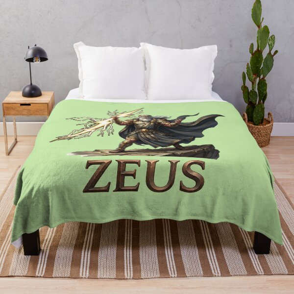 Item preview, Zeus God of Thunder Greek Mythology Design designed and sold by Utopian-Magic.