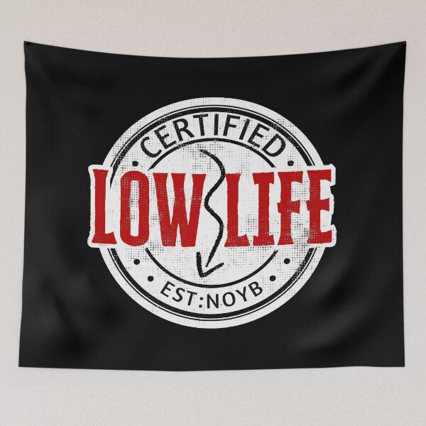 Item preview, Funny Certified Low Life Badge designed and sold by TackyTime.