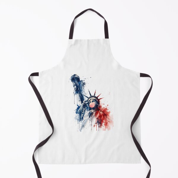 Item preview, Bubble Gum Statue of Liberty Watercolor Splash designed and sold by chattsuede.