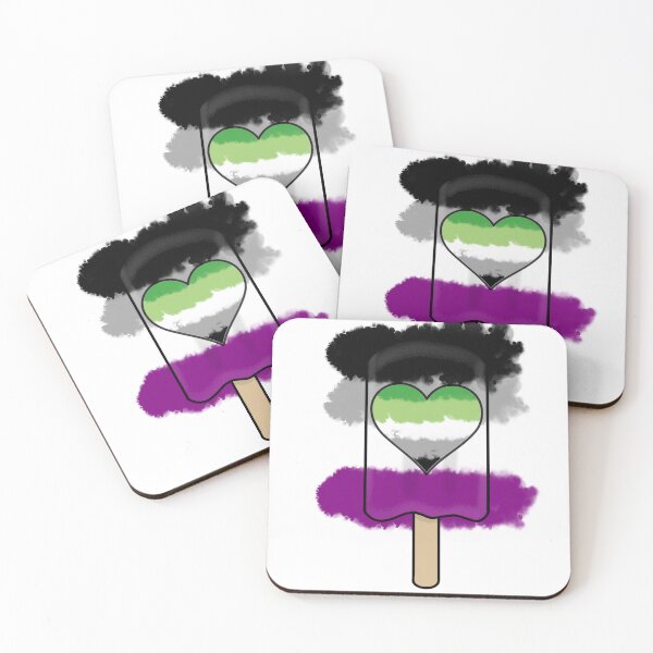 Item preview, Pride Ice Pop - AroAce designed and sold by CrimsonAdri.