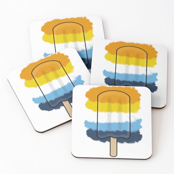 Item preview, Pride Ice Pop - AroAce designed and sold by CrimsonAdri.