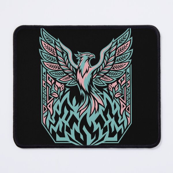 Item preview, Clean Vector Phoenix Rising Frame Rebirth Design designed and sold by EKHOAISTORE.