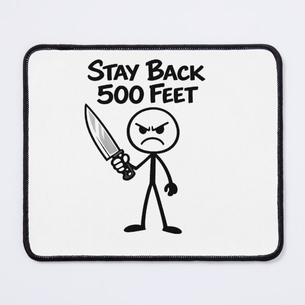 Item preview, Stay Back!  designed and sold by CashCrow.