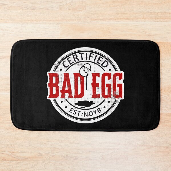 Item preview, Funny Certified Bad Egg Badge designed and sold by TackyTime.