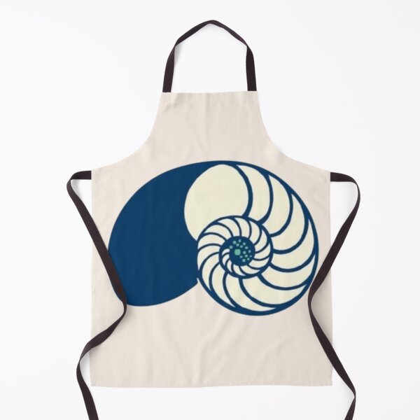 Item preview, Minimalist Nautilus Shell Line Art - Geometric Golden Spiral Edition designed and sold by Inkfino.