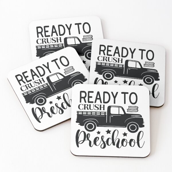Item preview, Ready To Crush Preschool - Cute Kindergarten Teacher Grade Classroom Student Gift designed and sold by FuzionRaptor.