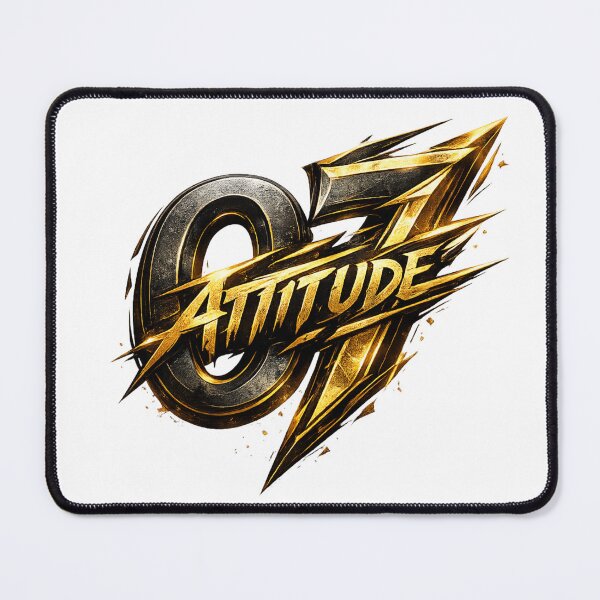 Item preview, Ultimate Attitude Power Typography Design designed and sold by HiteshArt111.