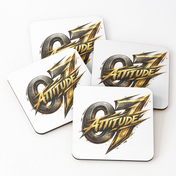 Item preview, Ultimate Attitude Power Typography Design designed and sold by HiteshArt111.