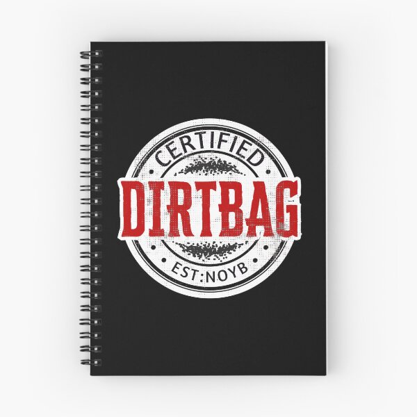 Item preview, Funny Certified Dirtbag Badge designed and sold by TackyTime.