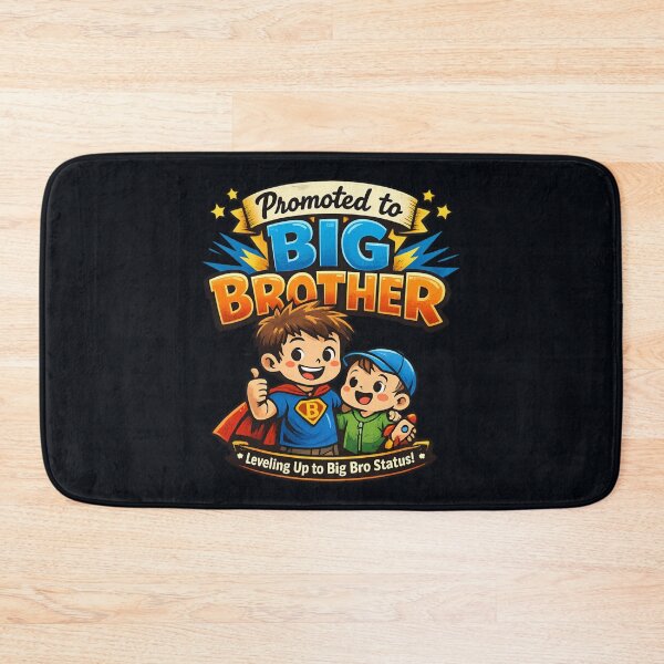 Item preview, Promoted to Big Brother – Cute Sibling Announcement Cartoon designed and sold by SidTastic .