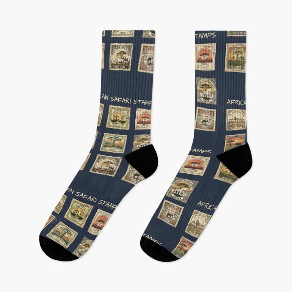 Item preview, Vintage African Safari Wildlife Stamp Collection designed and sold by d247.