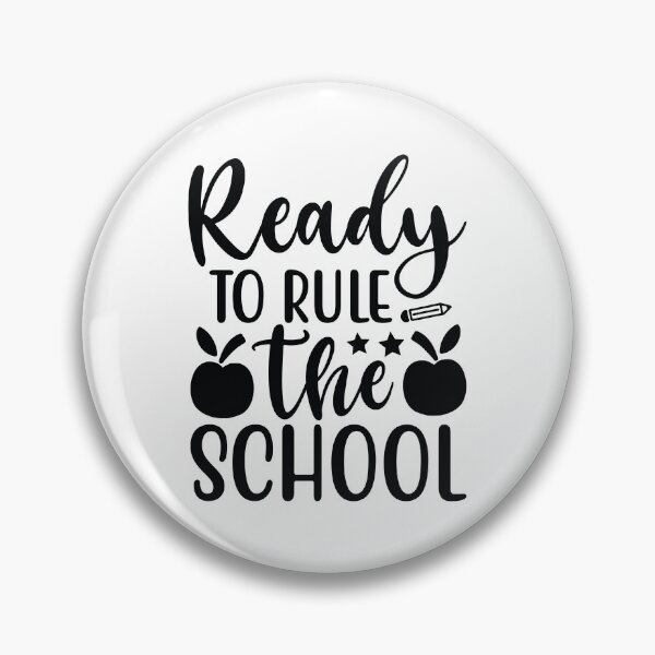 Item preview, Ready To Rule The School - Cute Kindergarten Teacher Grade Classroom Student Gift designed and sold by FuzionRaptor.