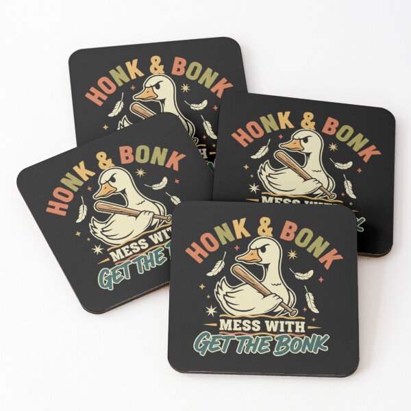 Item preview, Mess With The Honk You Get The Bonk Funny Goose  designed and sold by JustCrafted.