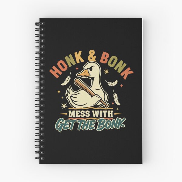 Item preview, Mess With The Honk You Get The Bonk Funny Goose  designed and sold by JustCrafted.