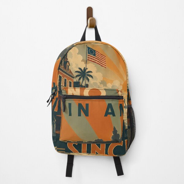 Item preview, No Kings In America Since 1776 Vintage Patriotic Colonial Harbor designed and sold by chattsuede.