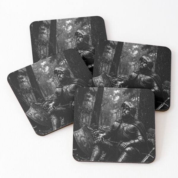 Item preview, Dark Gothic Knight in Misty Forest designed and sold by Kloshfresh.