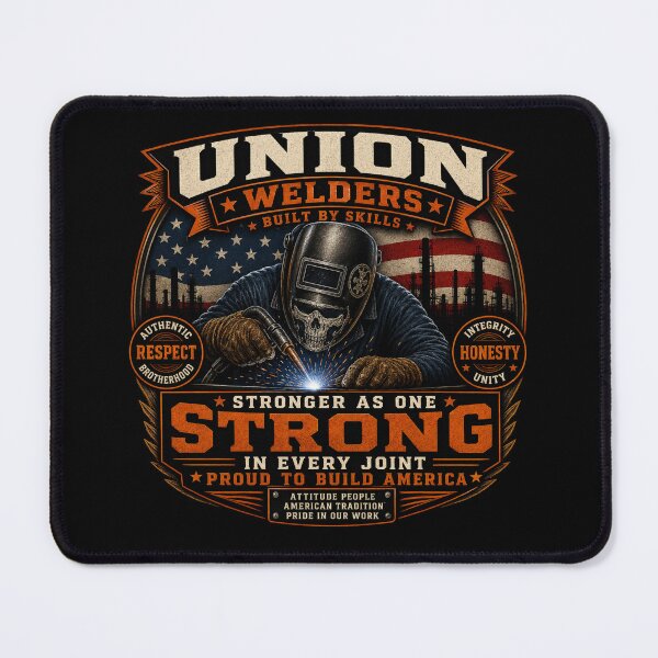 Item preview, Union Welders Proud To Build America Shirt | Stronger As One Welding Graphic designed and sold by LabCore.