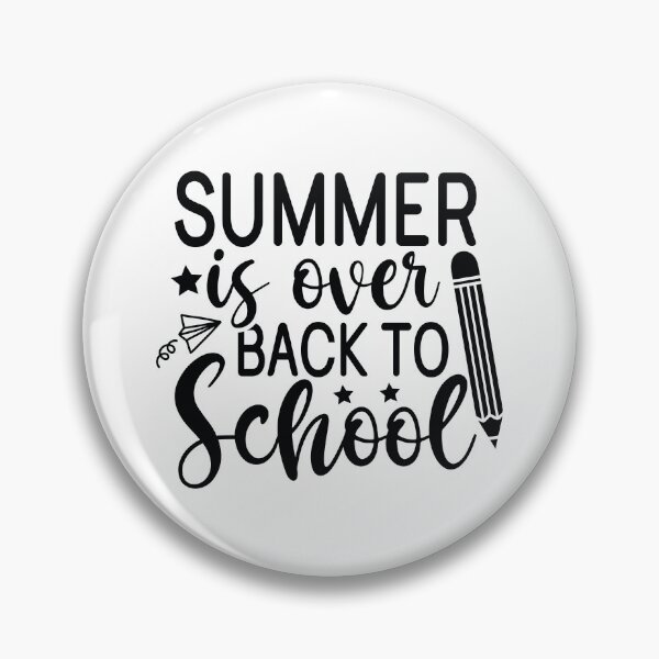 Item preview, Summer Is Over Back To School - Cute Kindergarten Teacher Grade Classroom Student Gift designed and sold by FuzionRaptor.