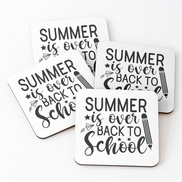 Item preview, Summer Is Over Back To School - Cute Kindergarten Teacher Grade Classroom Student Gift designed and sold by FuzionRaptor.