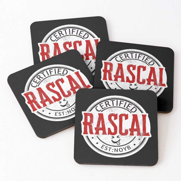 Item preview, Funny Certified Rascal Badge designed and sold by TackyTime.