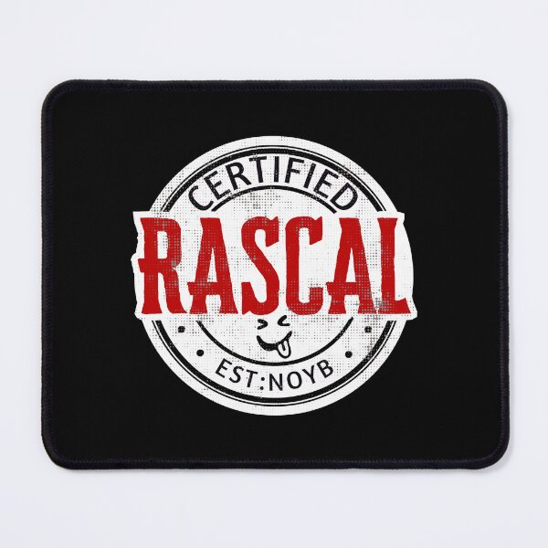 Item preview, Funny Certified Rascal Badge designed and sold by TackyTime.