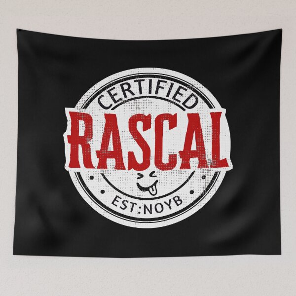 Item preview, Funny Certified Rascal Badge designed and sold by TackyTime.