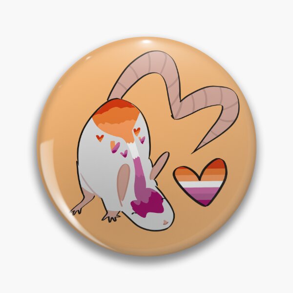 Item preview, Lesbian Pride Rat designed and sold by staticshops.