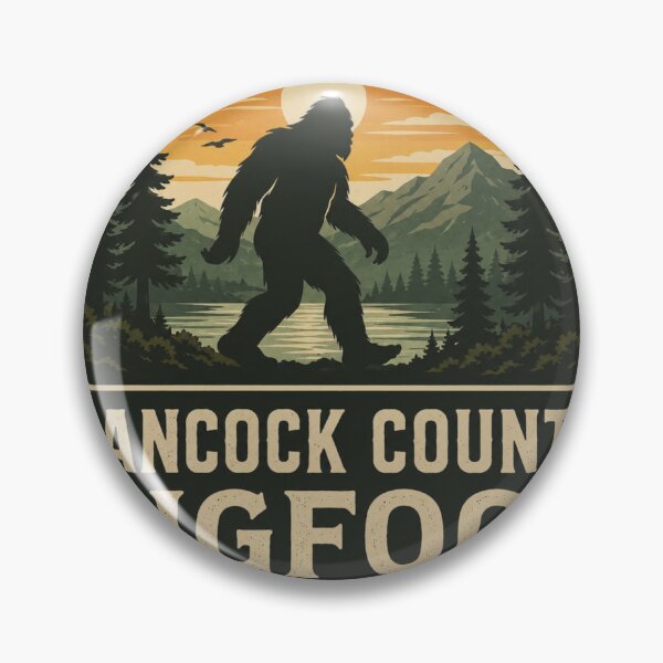 Item preview, Hancock county Bigfoot line designed and sold by Hancock County Bigfoot.