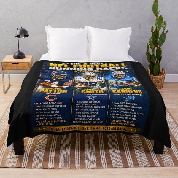 Item preview, Pro Football 3 Best Running Back - Walter - Emmitt - Barry designed and sold by DBM Photo Art 1.