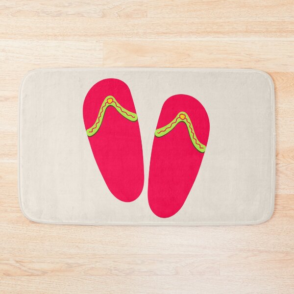 Item preview, Vibrant Pink Flip Flops - Summer Beach Graphic designed and sold by Caterina@.