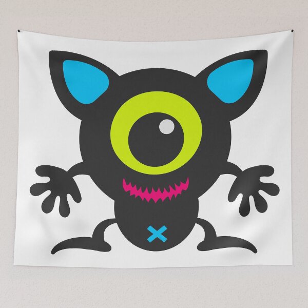 Item preview, Monster Cat designed and sold by Mimi  + Kate.