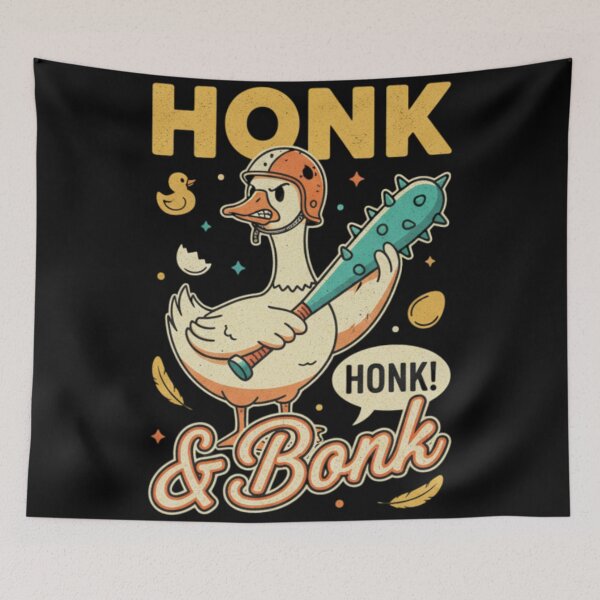 Item preview, Copy of Mess With The Honk You Get The Bonk Funny Goose  designed and sold by JustCrafted.