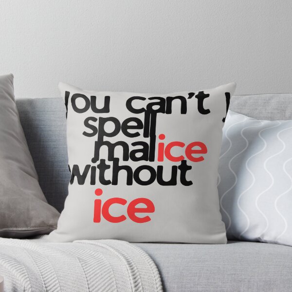 Item preview, you can't spell malice without ice designed and sold by Yeebus's Variety Store.