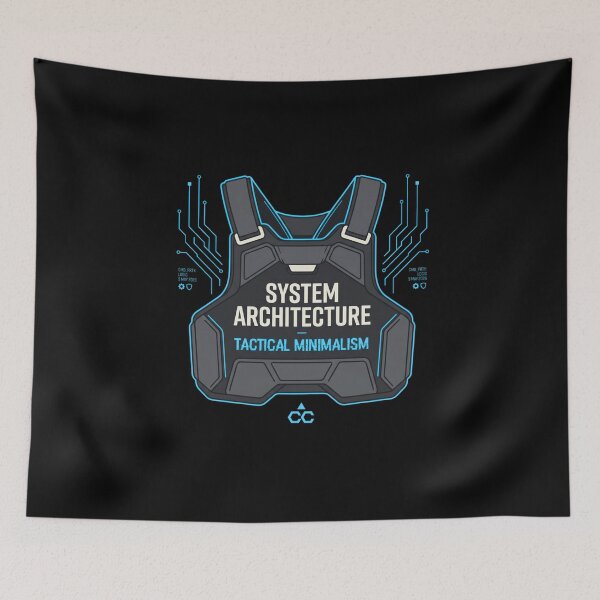 Item preview, System Architecture Tactical Minimalism Techwear designed and sold by Global-Command.