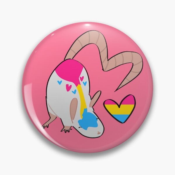 Item preview, Pansexual Pride Rat designed and sold by staticshops.