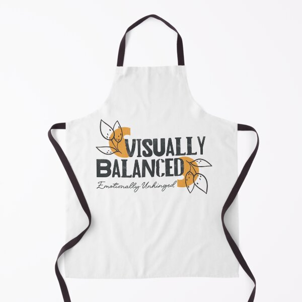 Item preview, Visually Balanced Emotionally Unhinged Funny Abstract Graphic designed and sold by the-Z3nith.