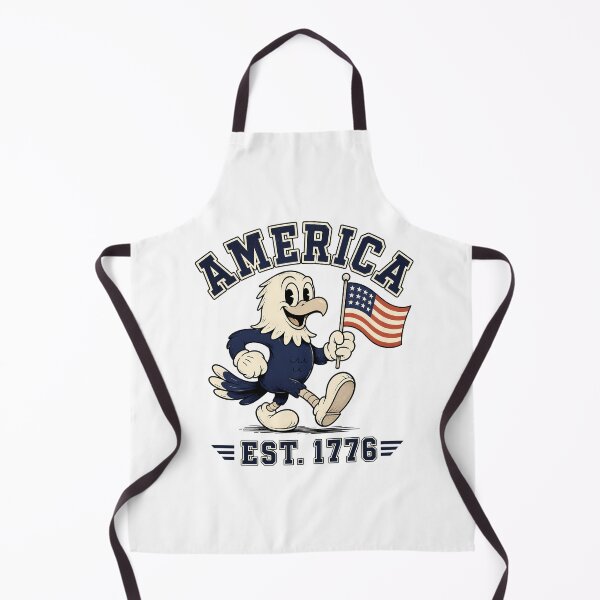 Item preview, Vintage 1776 Patriotic Eagle Mascot Retro Cartoon designed and sold by chattsuede.