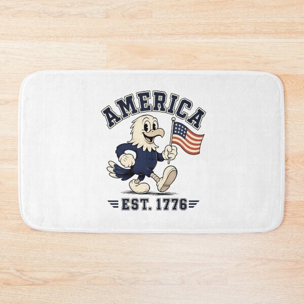 Item preview, Vintage 1776 Patriotic Eagle Mascot Retro Cartoon designed and sold by chattsuede.