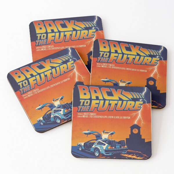 Item preview, Back to the Future Vintage: Retro 80s Time Machine Sci-Fi Fan Art designed and sold by benja-08.