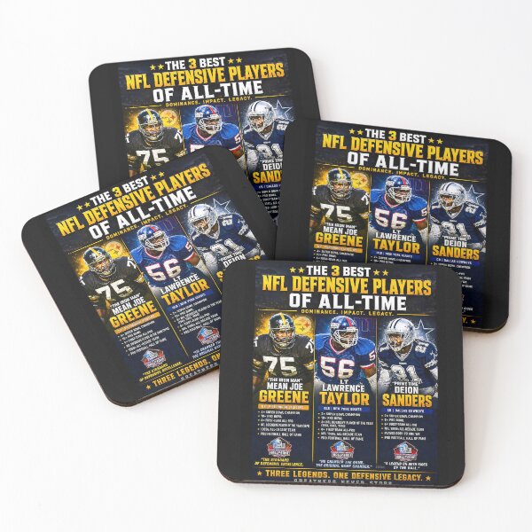 Item preview, PRO FOOTBALL 3 BEST DEFENSIVE PLAYERS - Greene - Taylor - Sanders designed and sold by DBM Photo Art 1.