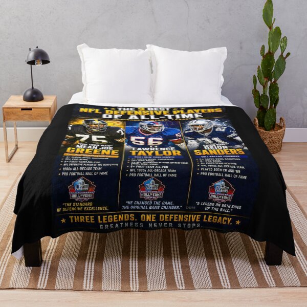 Item preview, PRO FOOTBALL 3 BEST DEFENSIVE PLAYERS - Greene - Taylor - Sanders designed and sold by DBM Photo Art 1.