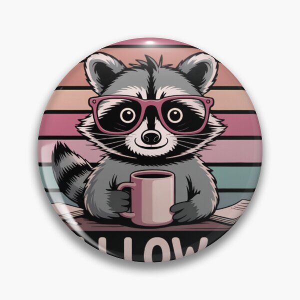 Item preview, Yall Were Feral But I Low Key Love You Funny Teacher Raccoon designed and sold by Saadady05.