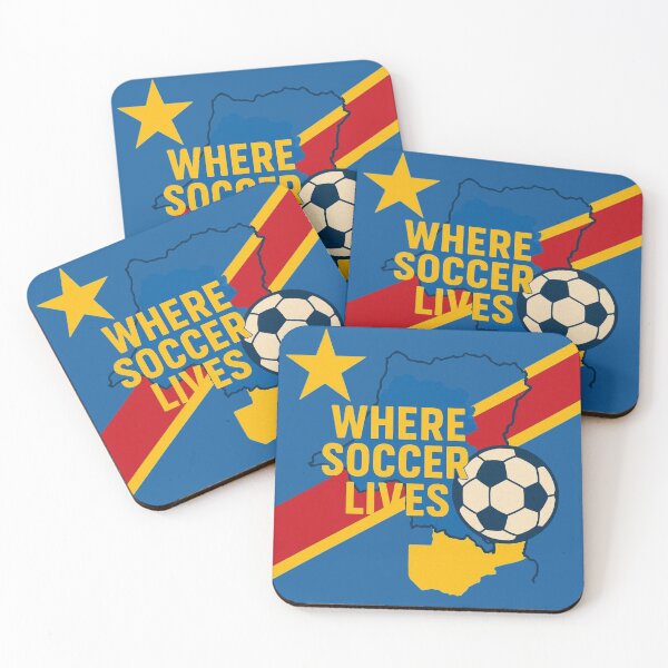 Item preview, Where Soccer Lives - DR Congo designed and sold by Endeva4eva.