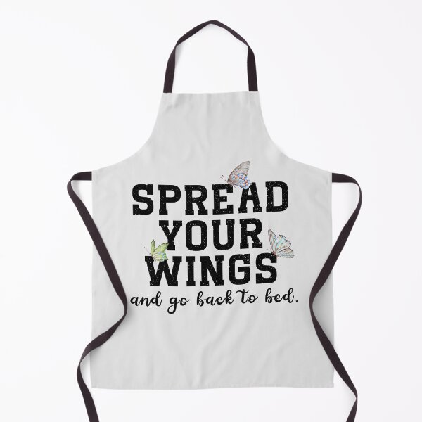 Item preview, Spread Your Wings And Go Back To Bed - Funny Sarcastic Butterfly Graphic designed and sold by the-Z3nith.