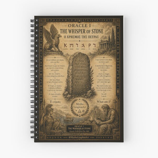 Item preview, Oracle I The Whisper of Stone designed and sold by mythographiaart.