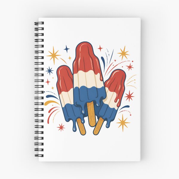 Item preview, Retro Patriotic Rocket Popsicle Vintage Americana Fourth Of July designed and sold by chattsuede.
