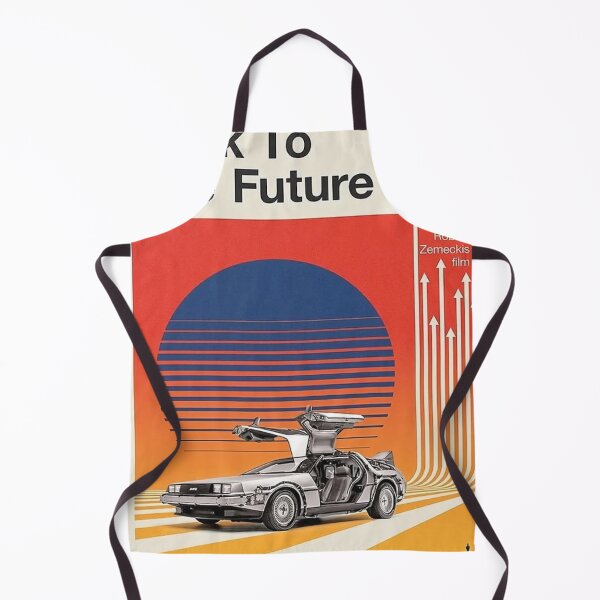 Item preview, Back to the Future Vintage: Retro 80s Time Machine Sci-Fi Fan Art designed and sold by benja-08.