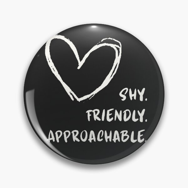 Item preview, Flirting Introverts Shy Friendly Approachable designed and sold by Noydee Red Salavan.