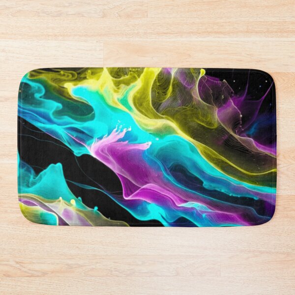 Item preview, Colorful rainbow fluid art  designed and sold by Nexus Space.